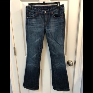 7 For All Mankind Flynt Bootcut Jean Size 27
